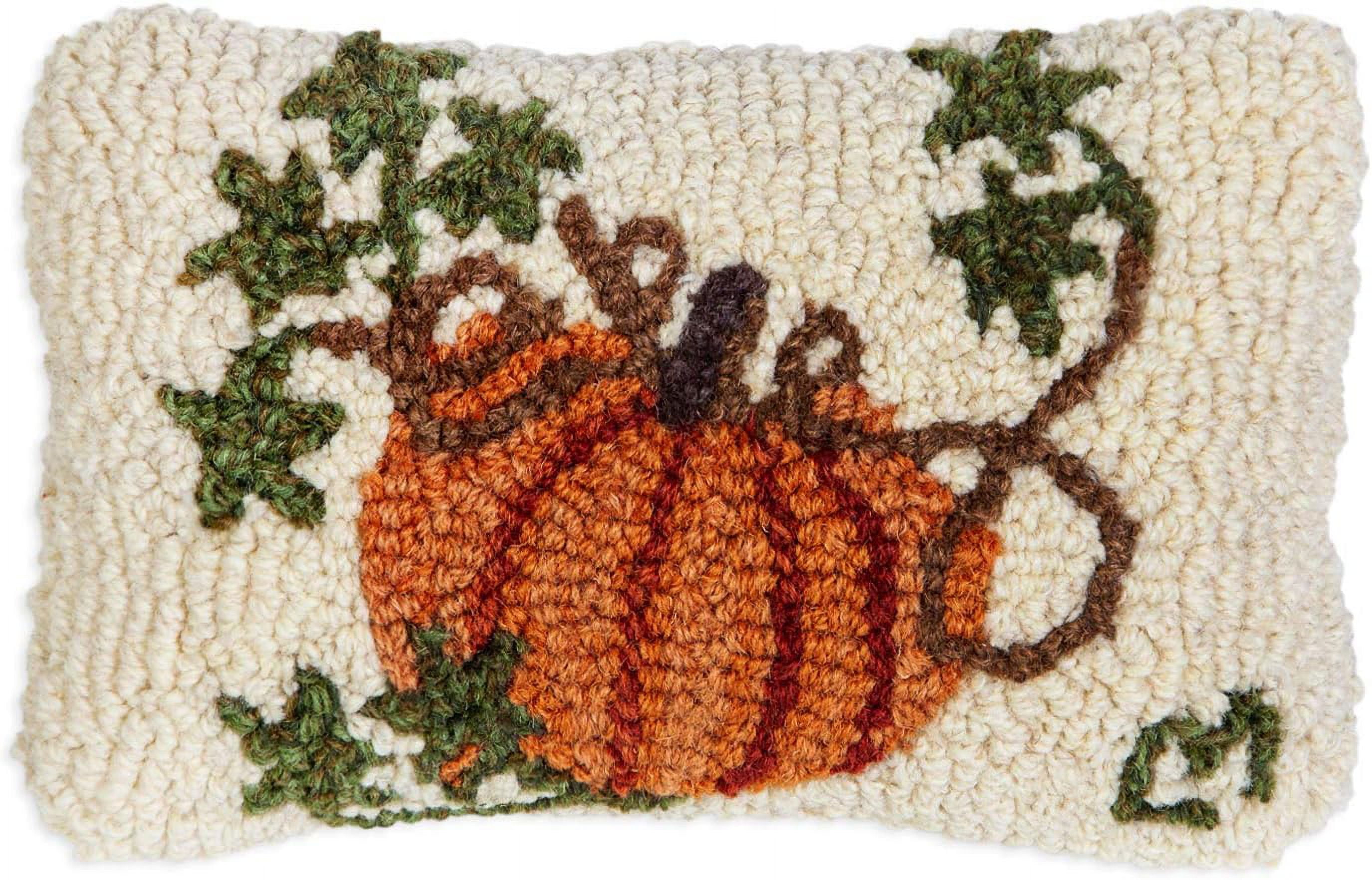 Chandler 4 Corners HandHooked Wool Decorative Throw Pillow Artist