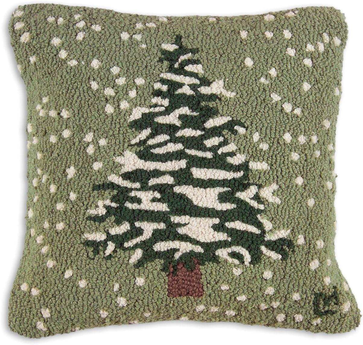 Chandler 4 Corners Wool Pillow Home Decór ArtistDesigned Flurries All