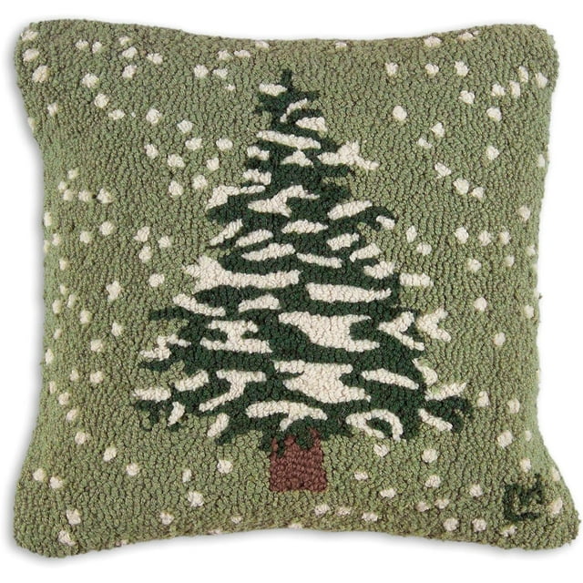Chandler 4 Corners Wool Pillow Home Decór ArtistDesigned Flurries All