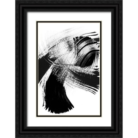 Chandler, Sharon 11x14 Black Ornate Wood Framed with Double Matting Museum Art Print Titled - Your Move on White IV