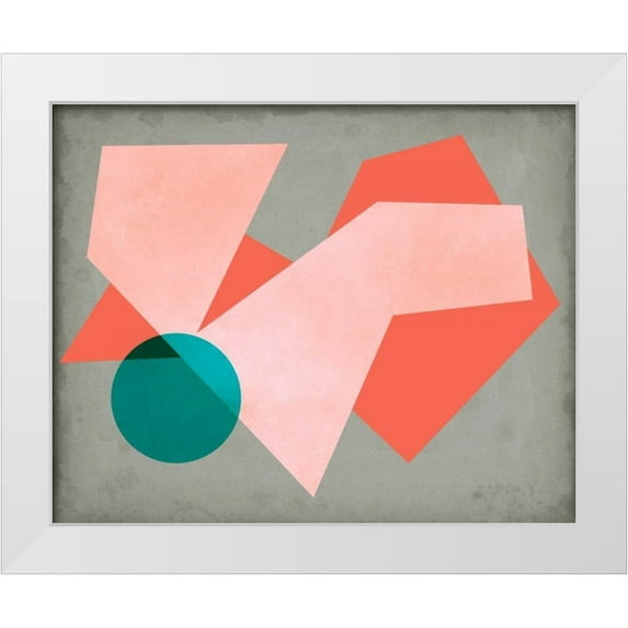 Chandler, Sharon 14x12 White Modern Wood Framed Museum Art Print Titled - Grey Sunshine I