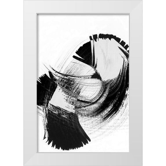 Chandler, Sharon 17x24 White Modern Wood Framed Museum Art Print Titled - Your Move on White I
