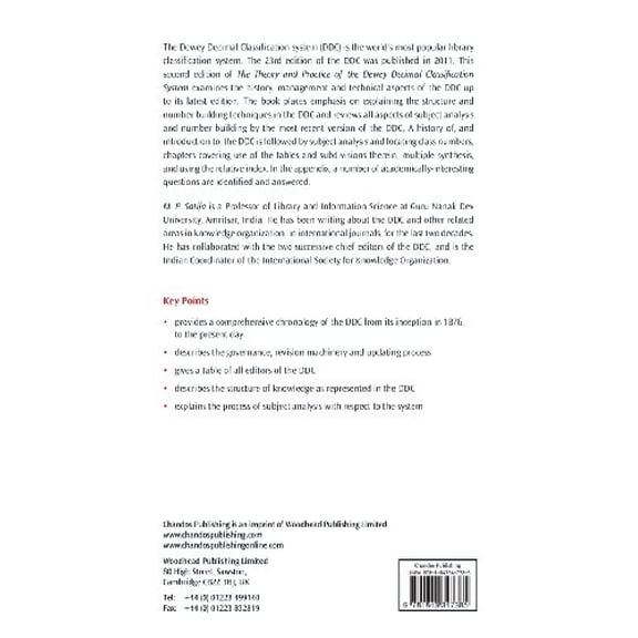 Pre-Owned The Theory and Practice of the Dewey Decimal Classification System (Paperback) 1843347385 9781843347385