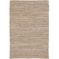 thumbnail image 1 of Hand-Woven Contemporary Reversible Rug 5'x7'6 Grey/Tan, 1 of 5