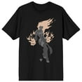 thumbnail image 1 of Chandra Nalaar Men's Black Graphic T-Shirt--5XL, 1 of 3