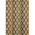 thumbnail image 1 of ROWE Hand Tufted ROW-11125 Rectangular 5' x 7'6 Area Rug WL-1912-CR, 1 of 5