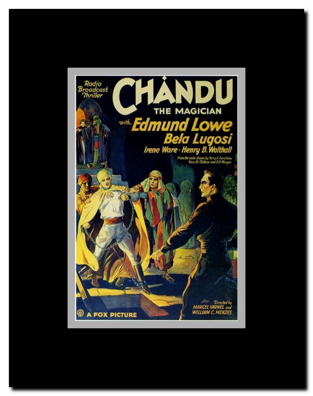 Chandu the Magician Framed Movie Poster
