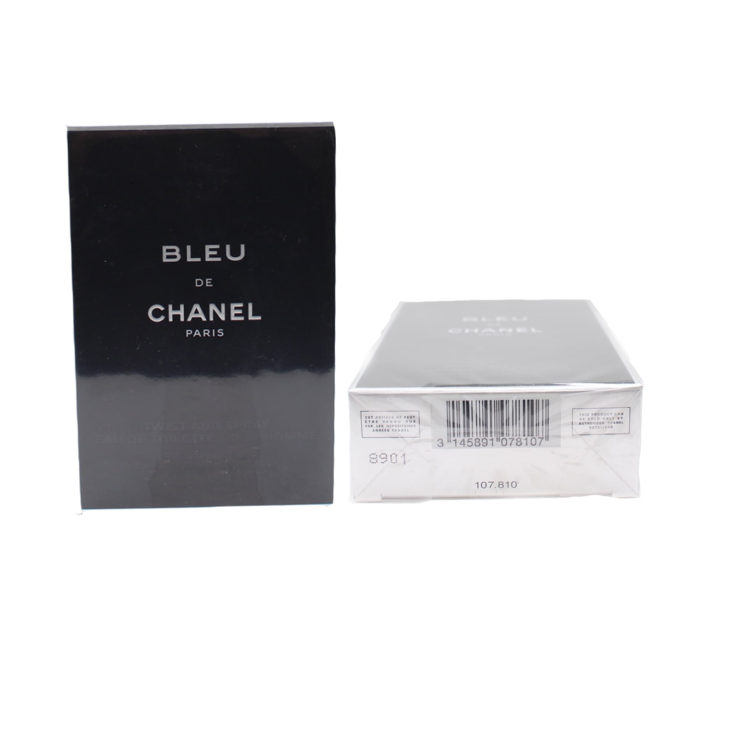 Chanel Bleu De Chanel Eau De Toilette Travel Spray and Two Refills 0.7 oz Each Walmart