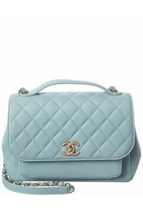 Blue Caviar Quilted Leather Large Business Affinity Flap