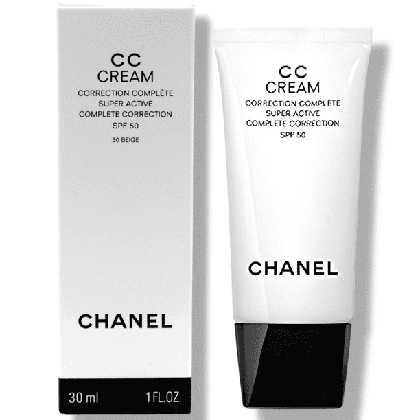 CHANEL CCクリーム N 30ml 10 ベージュ SPF 50 CHANEL CC CREAM 10-BEIGE SUPER ACTIVE CORRECTION SUNSCREEN