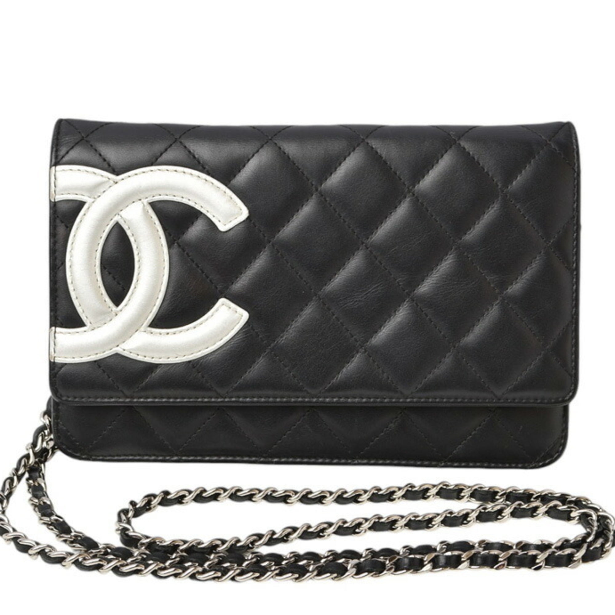 Pre-Owned Chanel Chain Wallet Long Multi CHANEL Shoulder Bag Cambon ...