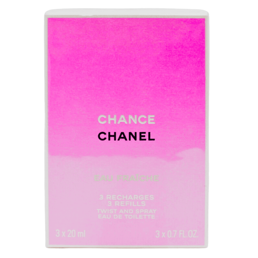 Chanel Chance Eau Fraiche EDT Purse Spray, Twist & Refill