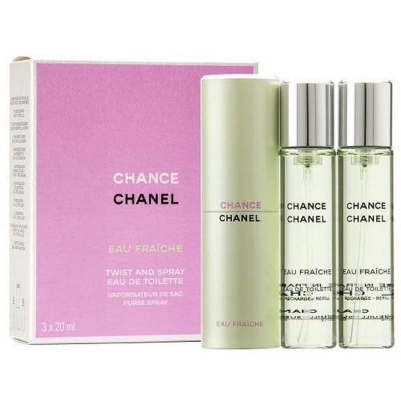 Chanel Chance Eau Fraiche Twist and Spray Eau De Toilette Purse Spray - 3X20 ml