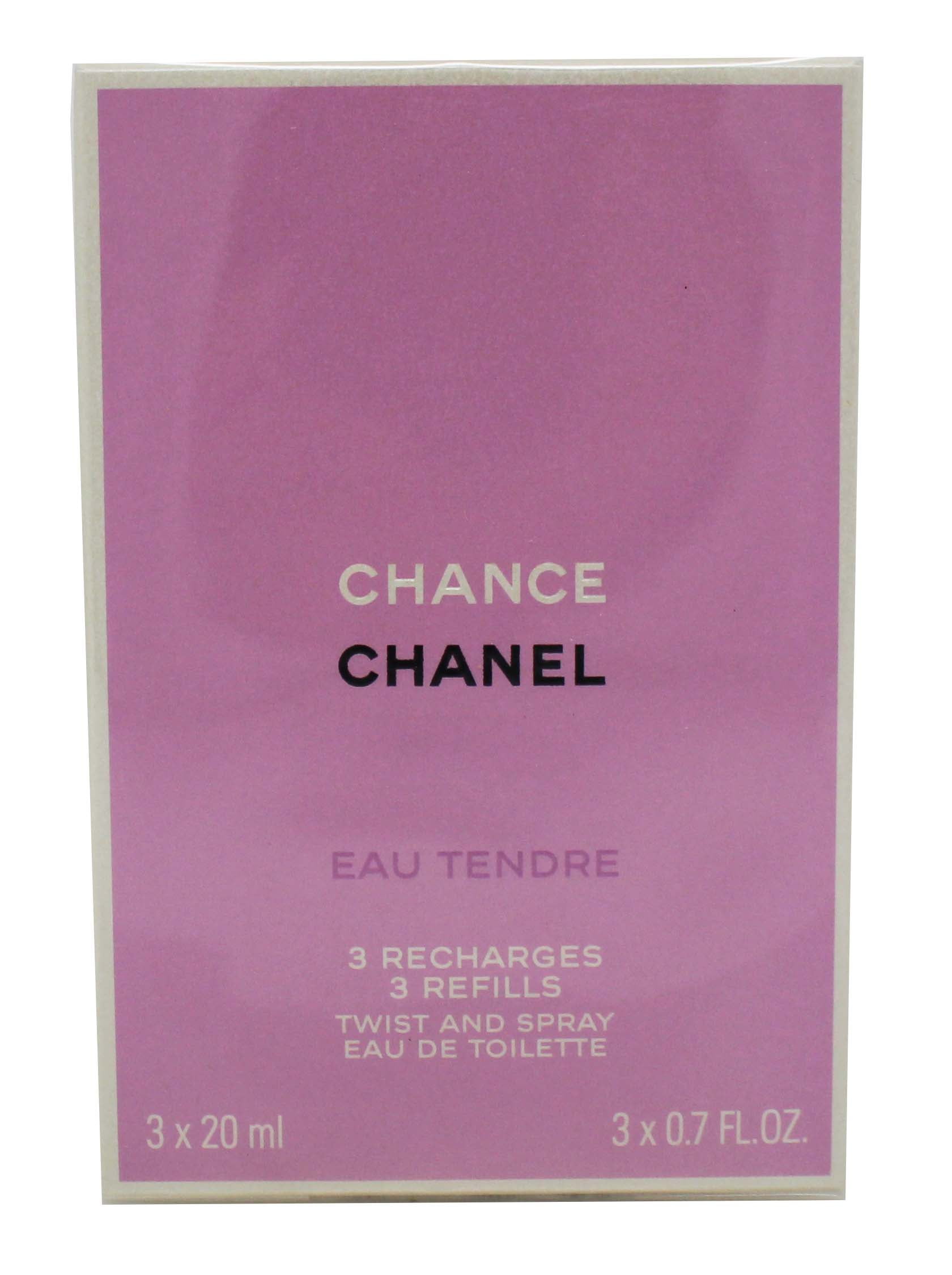 Chanel - Chance Eau Tendre Twist & Spray (3x20ml) - Walmart.com Chanel - Chance Eau Tendre Twist & Spray (3x20ml) - Walmart.com