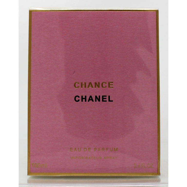 Chanel Chance Eau De Parfum 3.4 Ounce - Floral Fragrance, Vanilla