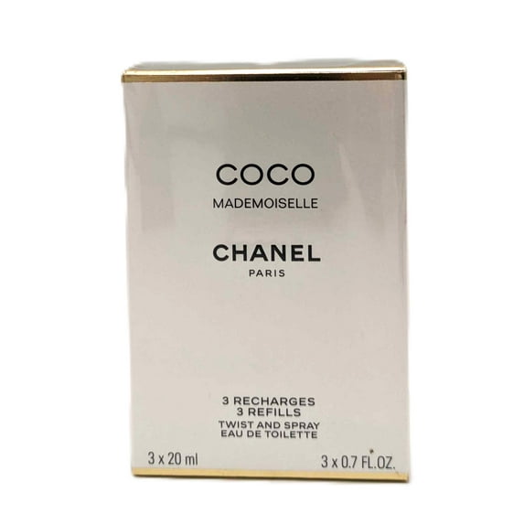 Chanel - Coco Mademoiselle Twist & Spray Eau De Toilette Refill 3x20ml/0.7oz