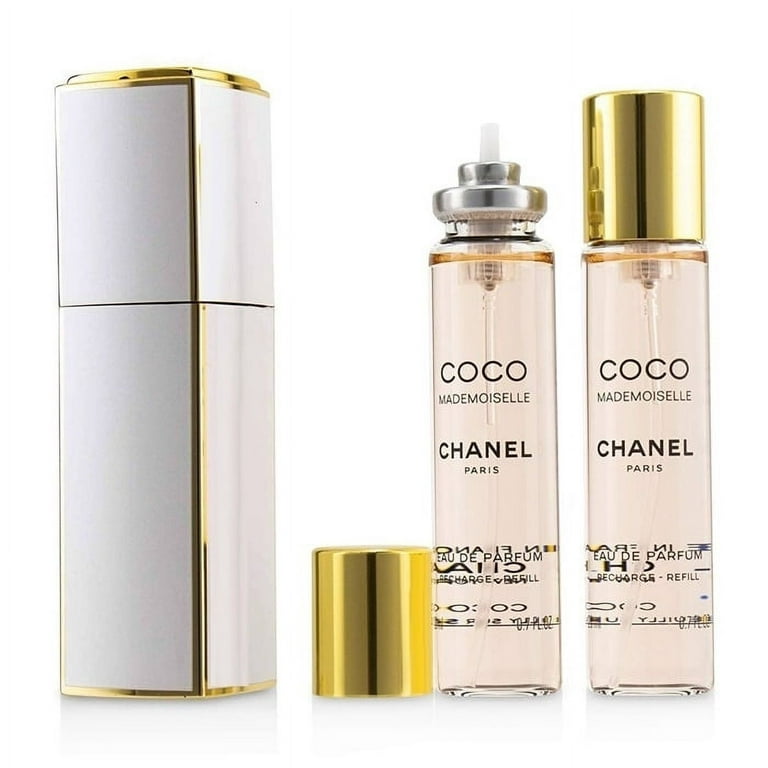 Coco Mademoiselle by Chanel Mini EDT Spray 3 x 0.7 oz