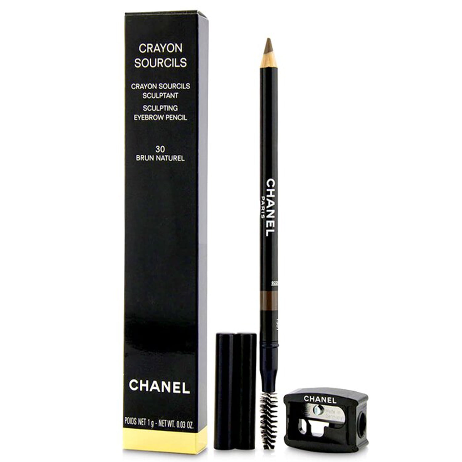 NEW Chanel Crayon Sourcils Sculpting Eyebrow Pencil - # 40 Brun Cendre  0.03oz