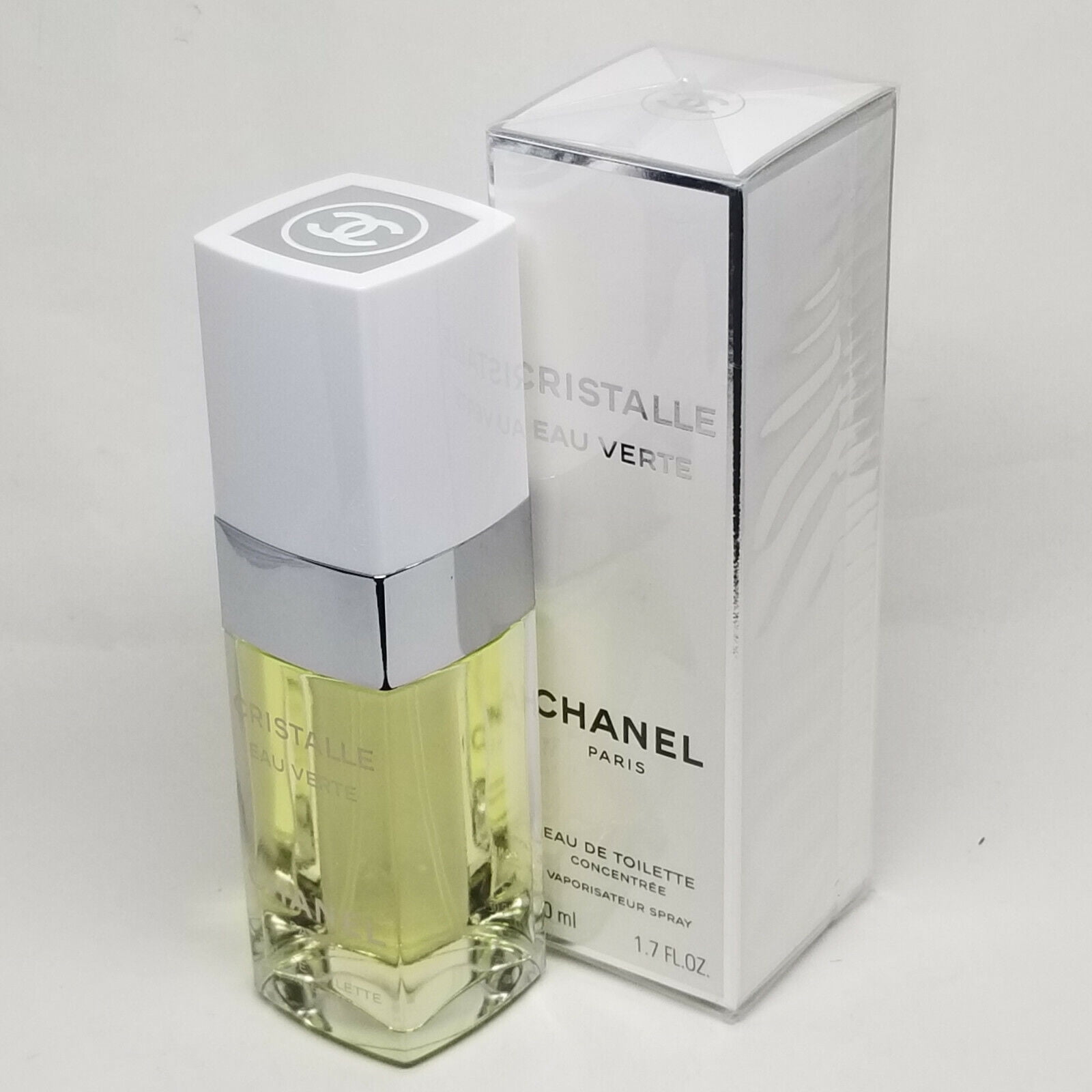 Chanel Cristalle Eau Verte EDT Spray Refreshing Fragrance for Women - 3.4 oz