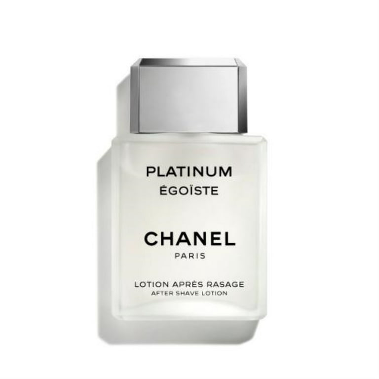Chanel Egoiste Platinum 3.4 After Shave Lotion For Men