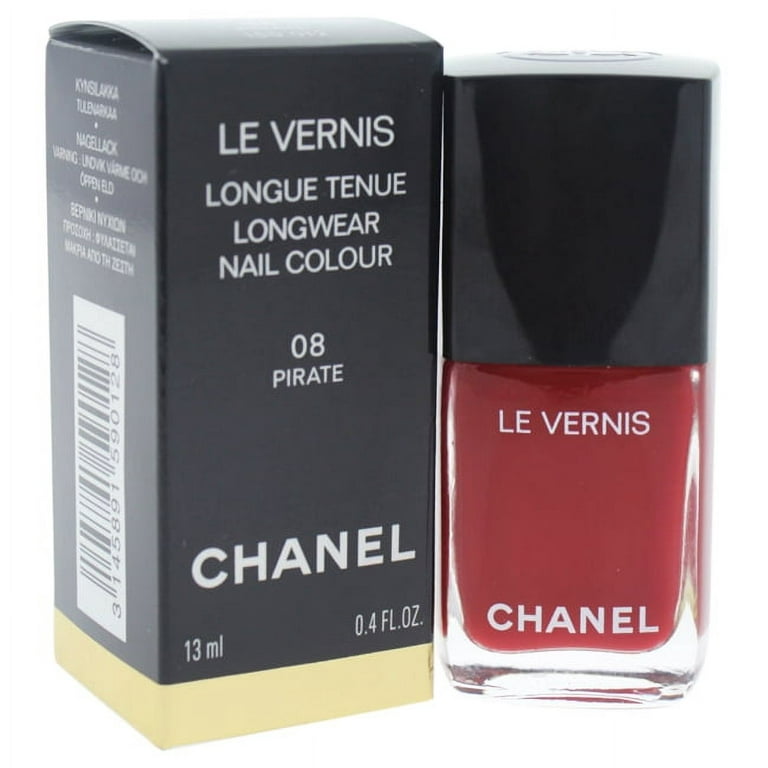 CHANEL LE VERNIS LONGWEAR NAIL COLOR IN #08 PIRATE 0.4 OZ FULL