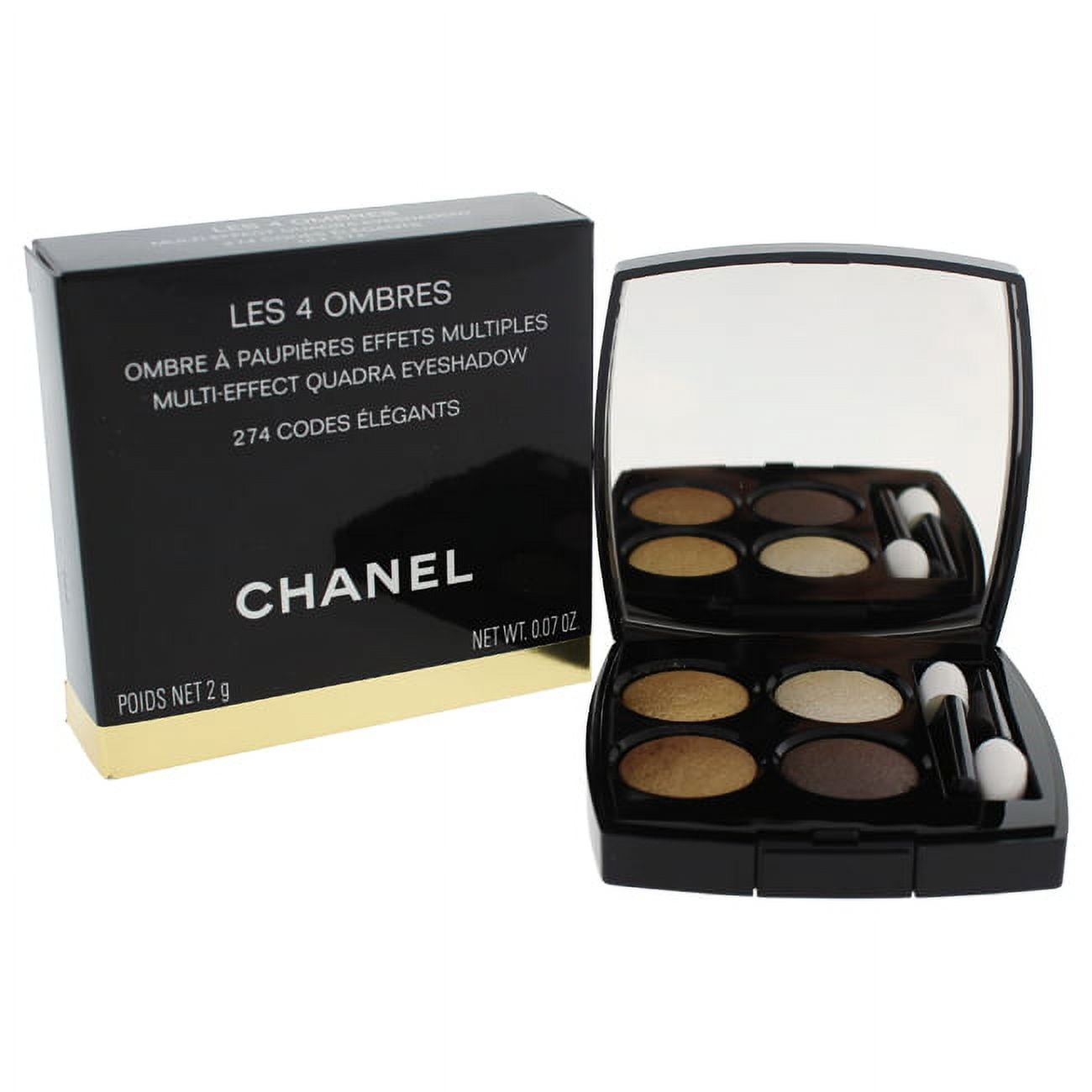 Chanel Les 4 Ombres Multi-Effect Quadra Eyeshadow - # 274 Codes Elegants  0.07 oz Eyeshadow
