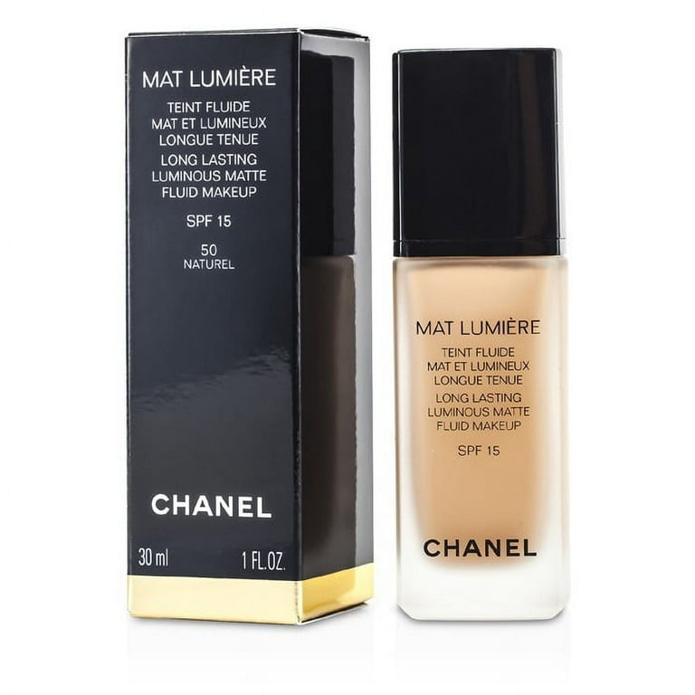 Chanel Mat Lumiere Long Lasting Luminous Matte Fluid Makeup SPF 15