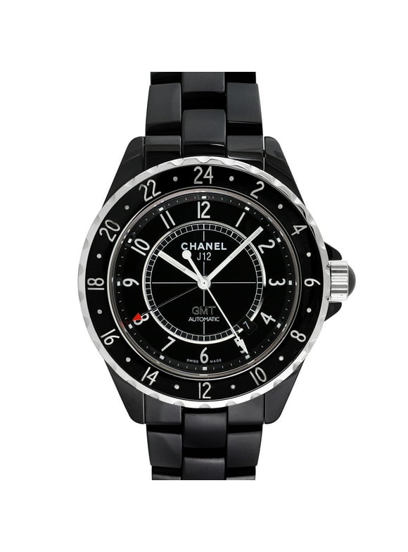 Pre-Owned Chanel Men's J12 GMT 42mm Ceramic Wristwatch