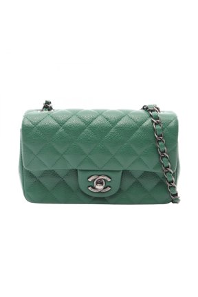 Pre-Owned Chanel Mini Matelass 20 Shoulder Bag/Handbag, Caviar Leather (Grained Calfskin),...