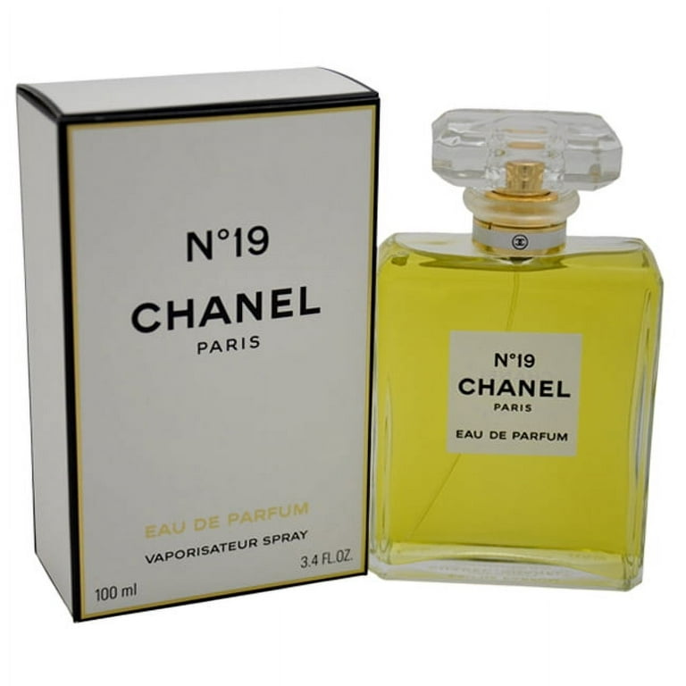 Chanel No.19 Eau de Parfum Spray For Women, 3.4 Oz