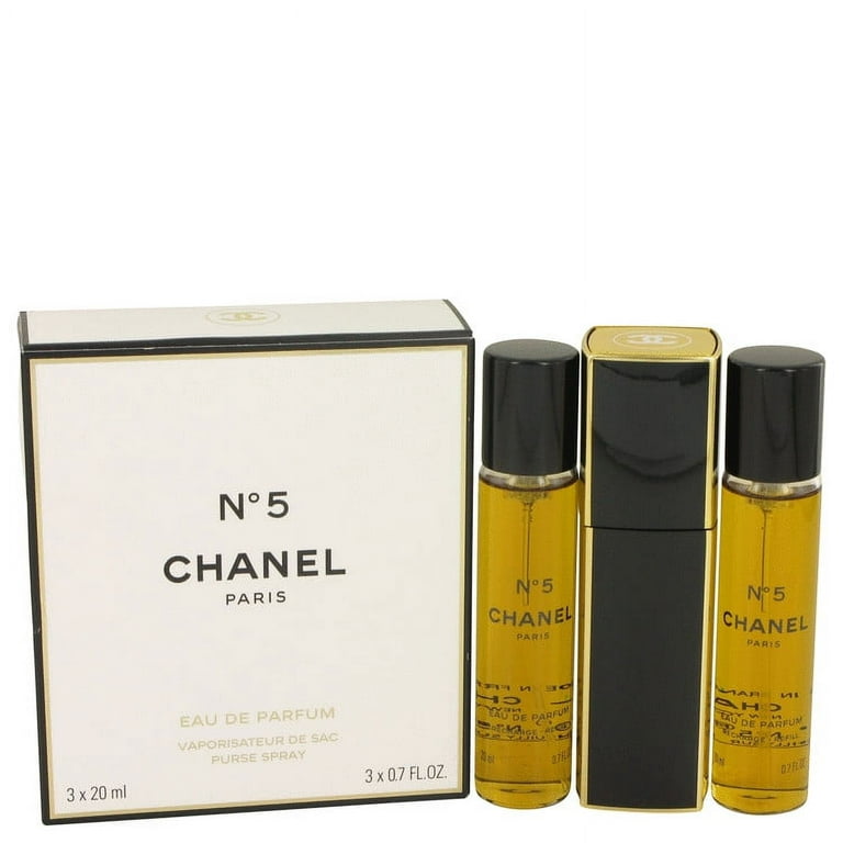 Each bottle of the Extrait perfume Chanel No. 5, a fragrance