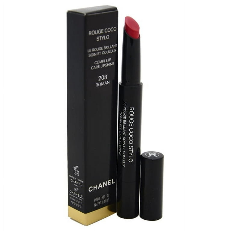 Chanel Rouge Coco Stylo Complete Care Lipshine - # 208 Roman 0.07 oz  Lipstick