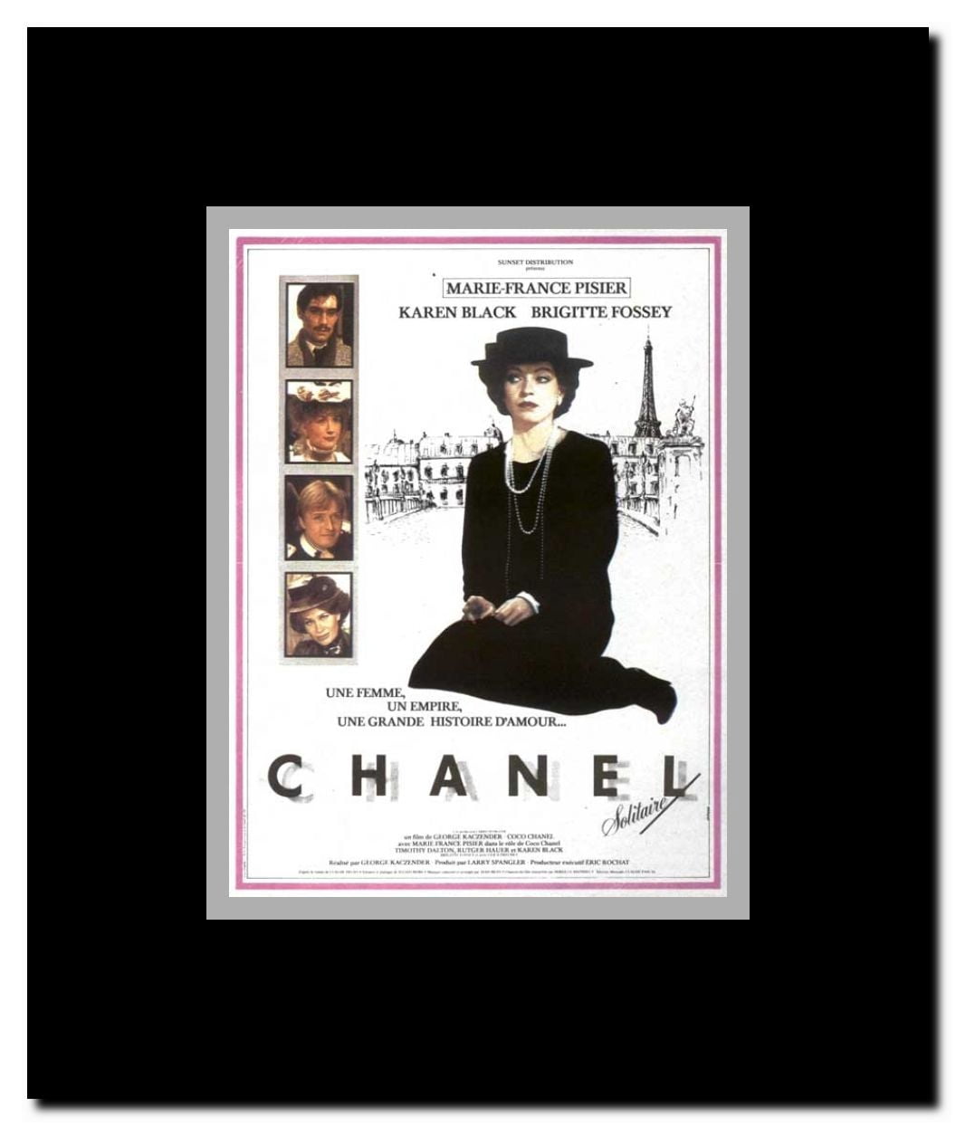Chanel Solitaire Framed Movie Poster