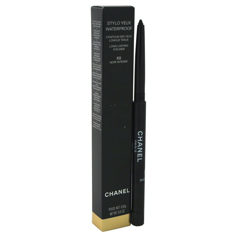 Chanel Stylo Yeux Waterproof Longlasting Eyeliner 88 Noir Intense By Chanel  for Women 0.01 Ounce Eyeliner 0.01 Ounce