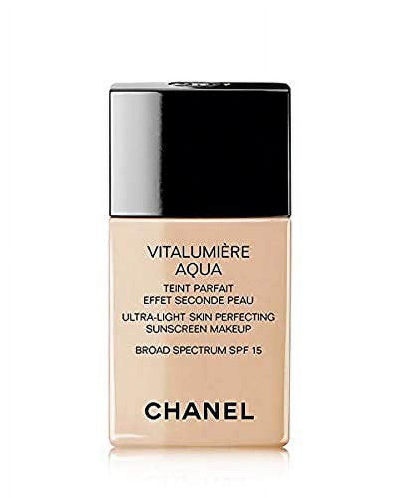 Chanel Base liquida Vitalumiere Aqua Ultra Light Skin Perfecting Make Up  SPF15 - # 10 Beige 30ml Brasil