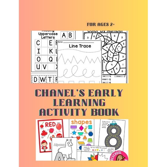 Chanels Early Learning Activity Book: educational book (Paperback)