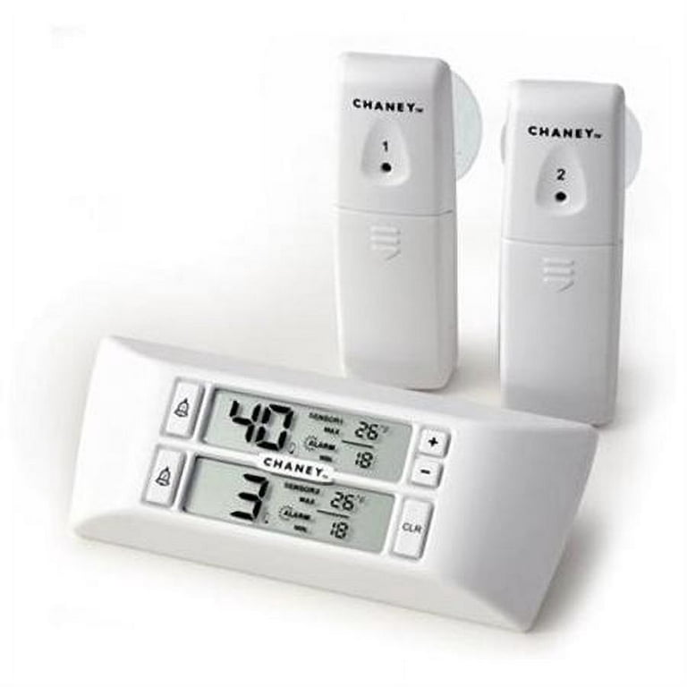 AcuRite Fridge/Freezer Thermometer with 2 Wireless Temperature