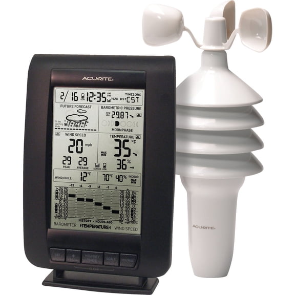 Chaney Instrument AcuRite Wind Weather Center Weather Station - Pack of 8