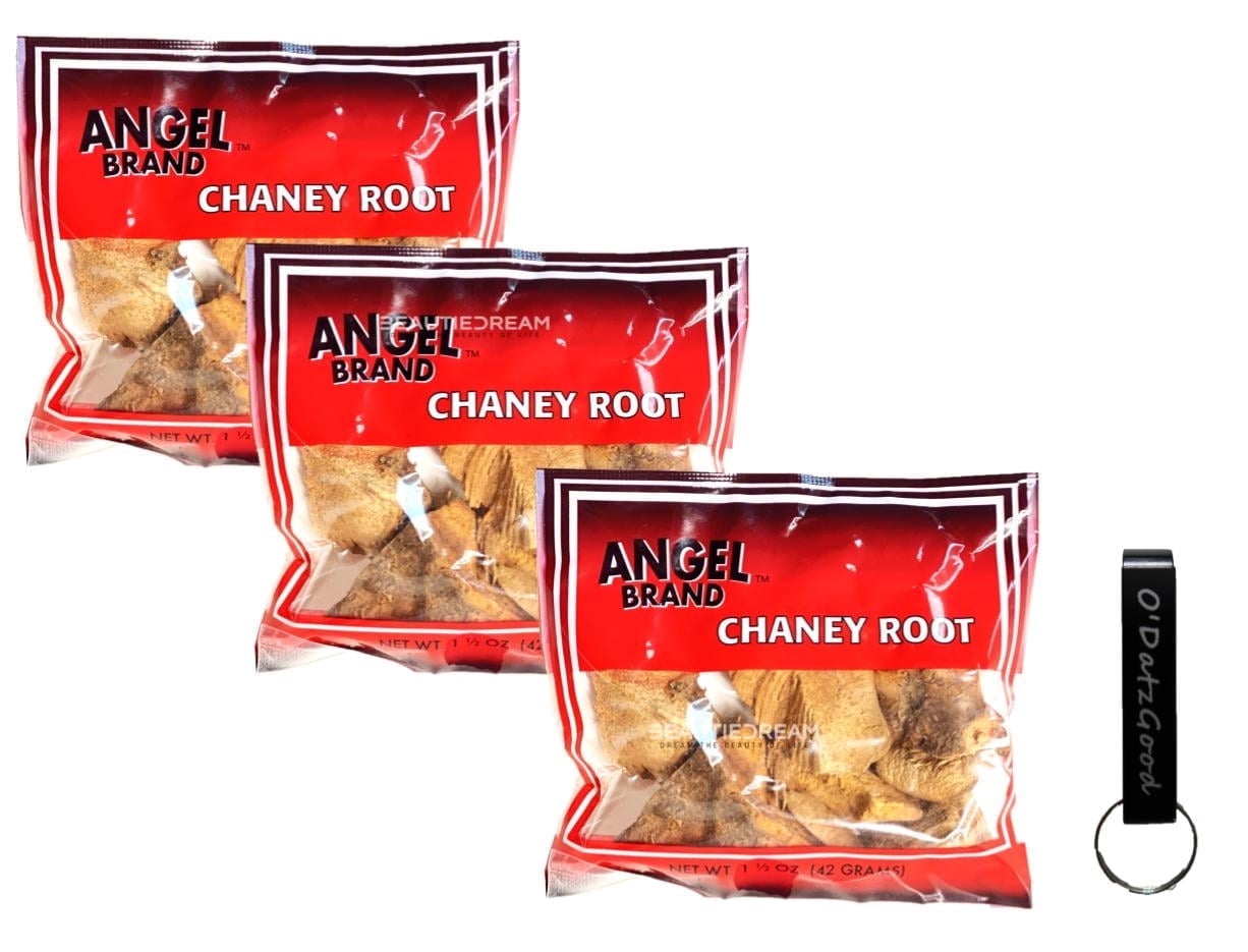 Chaney Root by Angel Brand 1.5 oz (42g) Pack of 3 Packaged w/ ODatzGood ...