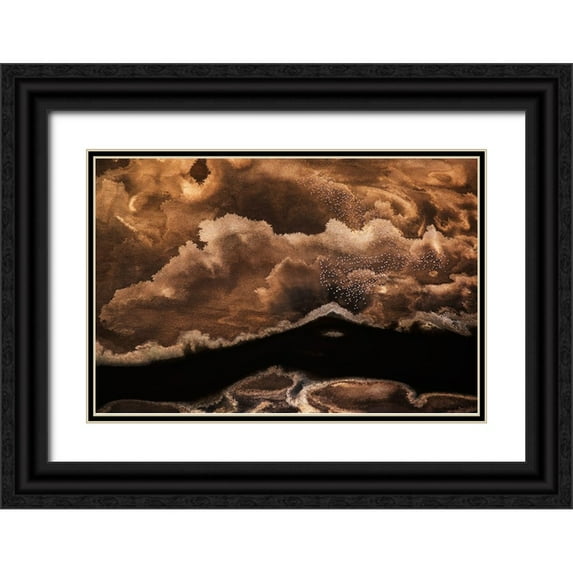 Chang, Phillip 14x11 Black Ornate Wood Framed with Double Matting Museum Art Print Titled - A Painting
