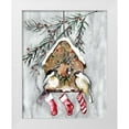 thumbnail image 1 of Chang, Stella 12x14 White Modern Wood Framed Museum Art Print Titled - Winter Birds, 1 of 4