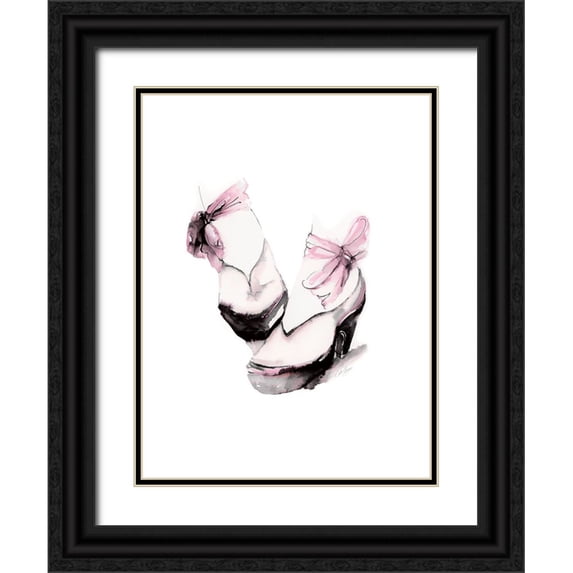 Chang, Stella 25x32 Black Ornate Wood Framed with Double Matting Museum Art Print Titled - Ballet Platform