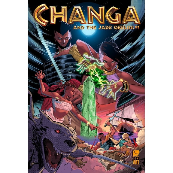 Changa And The Jade Obelisk #1 VF ; 133 Art Comic Book