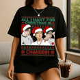 thumbnail image 1 of Changbin Ugly Christmas T-Shirt, All I Want For Christmas Is Changbin, Skz dominATE SKZOO Tour 2025, 1 of 4