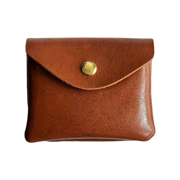 Change Coin Purse Wallet Cosmetic Makeup Bag for Brush Necklace Earring Lipsticks Women Girl PU Leather Pouch Clutch Bag
