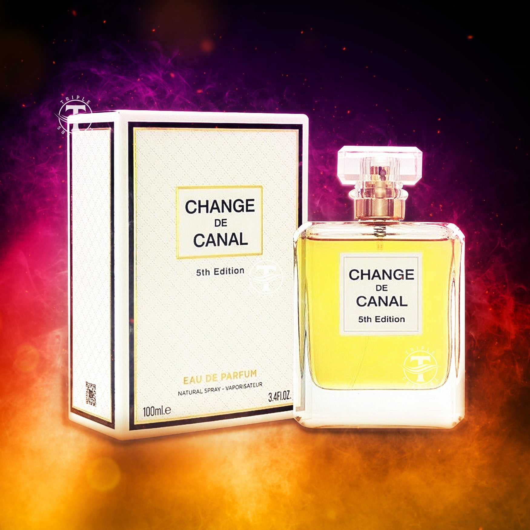 Change De Canal 5th Edition Eau De Parfum 100ml 3.4 FL OZ By Fragrance World  