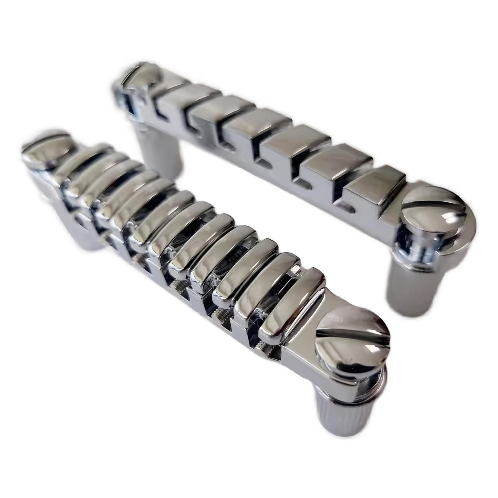 Change Guitar Bridge Tailpiece Electric Guitar Bridge Top String Individual Saddles for 52mm String Space