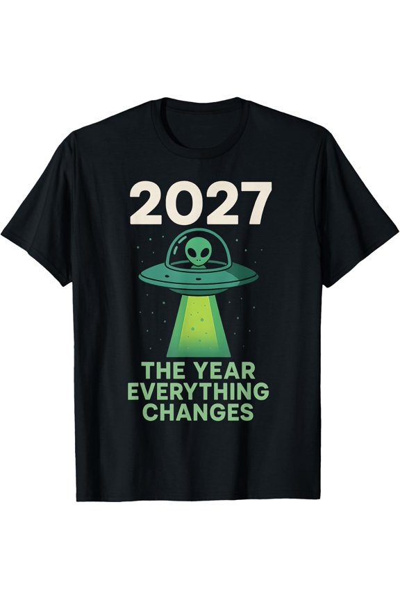 Change Is Coming In 2027 T Shirt Size S-5XL