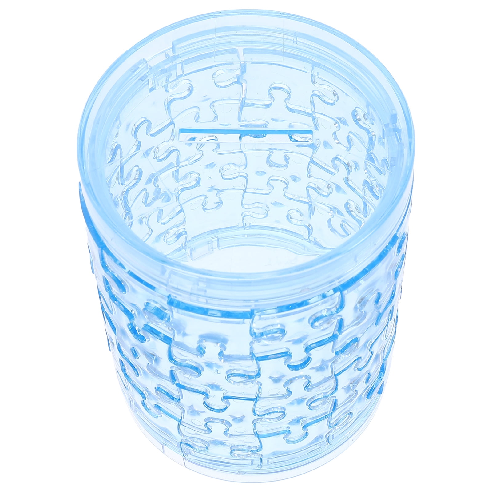 Change Jar Puzzle Money Pot Pen for Adults DIY Piggy Bank Holder