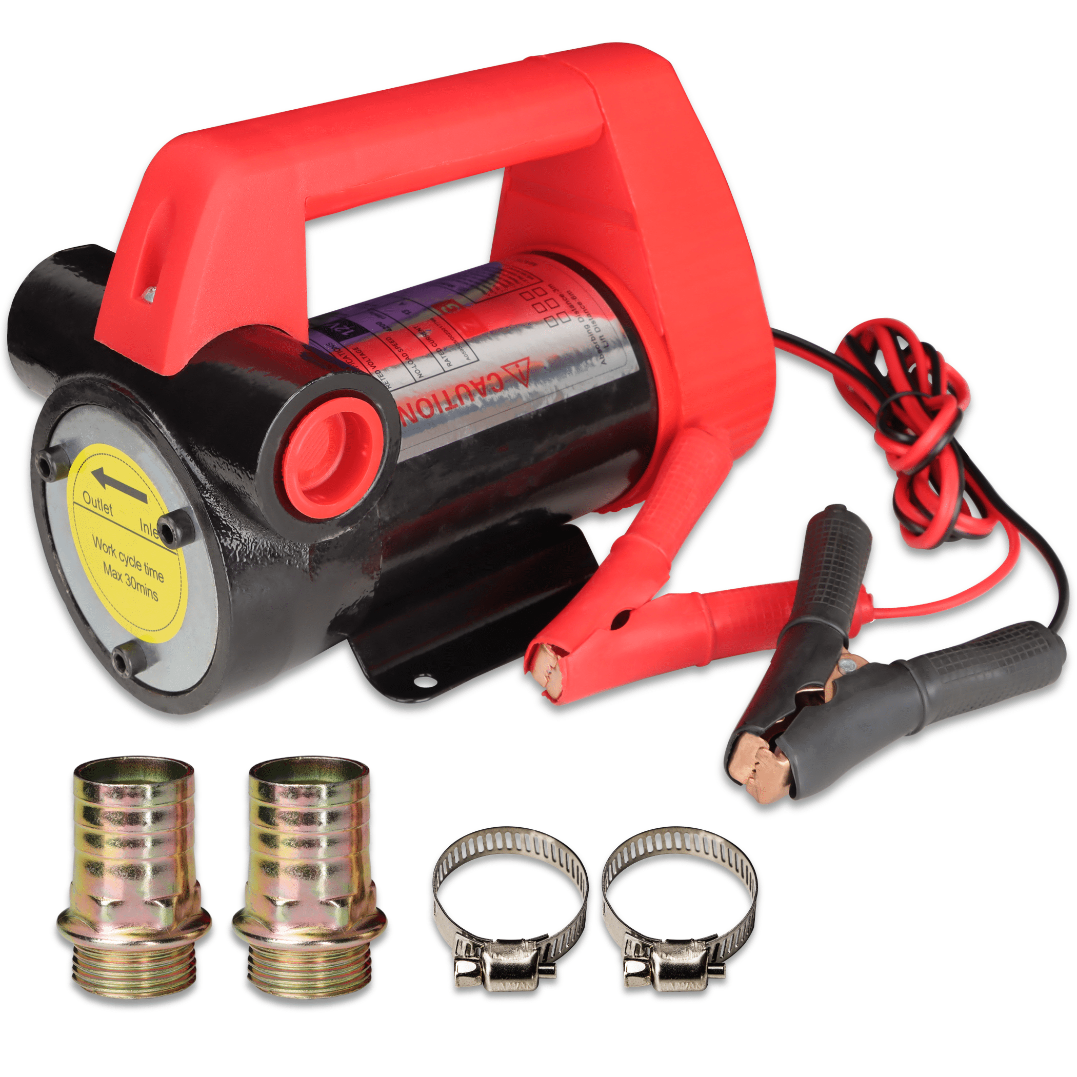 12V/24V 200W Oil Change Extractor Pump, Electric Kerosene and Diesel Transfer Pump for Cars, RVs, Boats, and Motorcycles